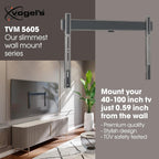 Vogels Elite TVM 5605 TV (40-100") Black Fixed TV Wall Bracket