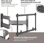 Vogels Elite TVM 5845 Black Full Motion Ultra-thin TV Wall Bracket