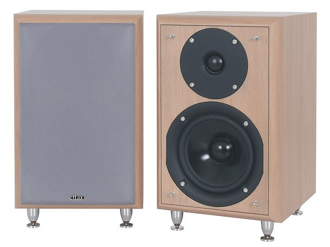 Eltax Monitor III Award Winning 2-Way Bookshelf Speaker - Beech
