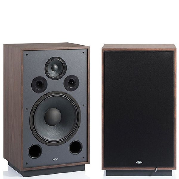 Eltax Vintage PWR 1959 3-way 250W RMS Bass Reflex Speakers - Walnut