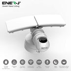 ENER-J SHA5293 Smart WiFi LED Floodlight Security Camera System 1080P - White