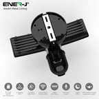 ENER-J SHA5294 Smart WiFi LED Floodlight Security Camera System 1080P - Black