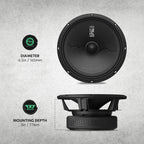 AudioControl EPICPRO6X EPIC Epic Pro Series 6.5" midrange car speakers (Pair)