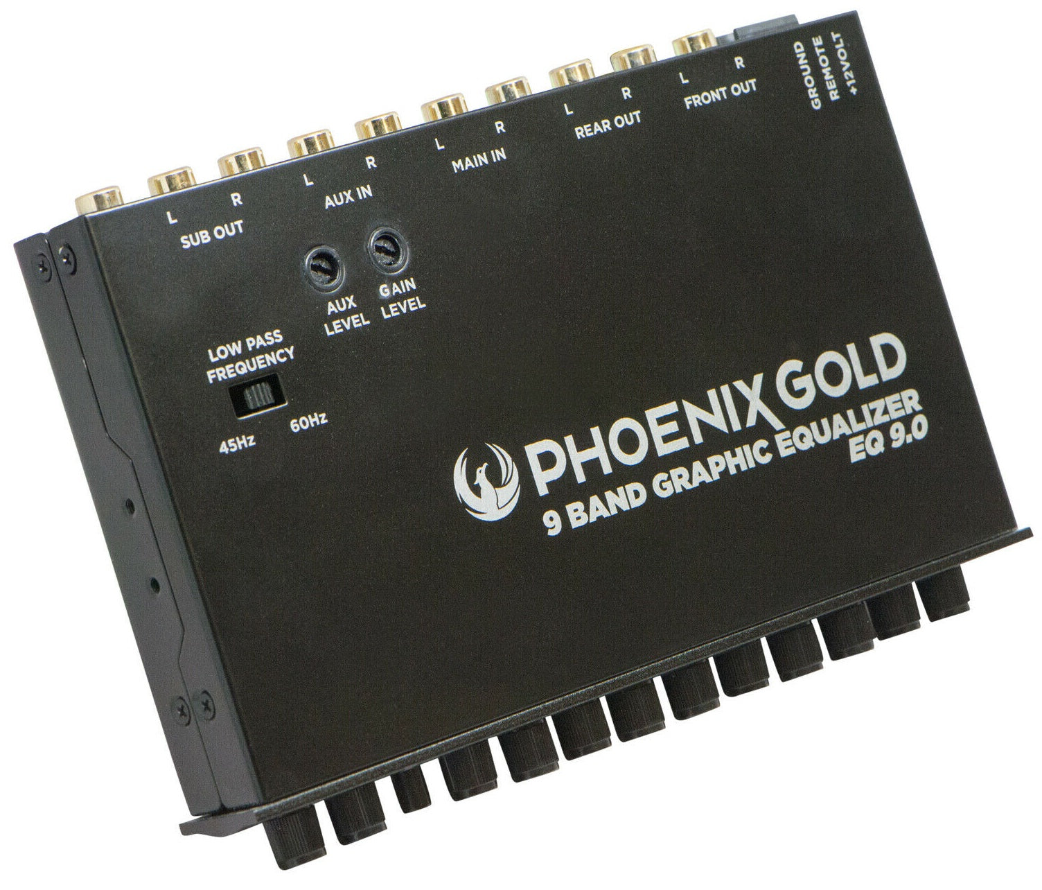 Phoenix Gold EQ9.0 9-Band Graphic Equalizer w/ TrueTUNE Technology
