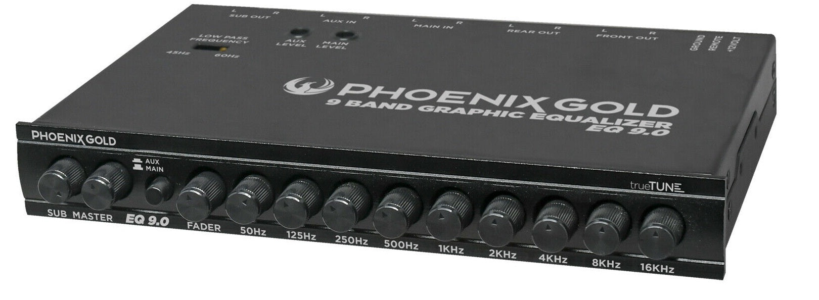 Phoenix Gold EQ9.0 9-Band Graphic Equalizer w/ TrueTUNE Technology