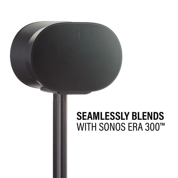 Sanus WSSE32-B2 SONOS Era 300 Fixed Height Speaker Stand - Black Pair