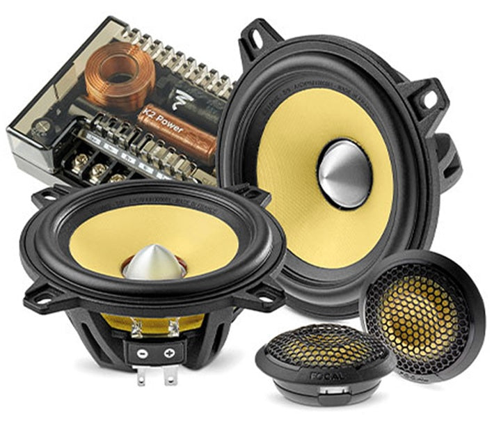 Focal ES100KE ELITE K2 PERFORMANCE Series 2-way 100mm 4 inch 120w Component  Speakers