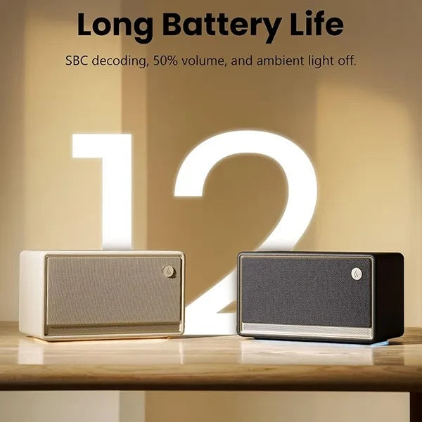 EDIFIER ES300 Hi-Res Rechargeable Speaker, AirPlay2, Bluetooth V5.4, 60W - White