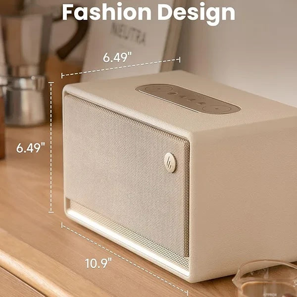EDIFIER ES300 Hi-Res Rechargeable Speaker, AirPlay2, Bluetooth V5.4, 60W - White