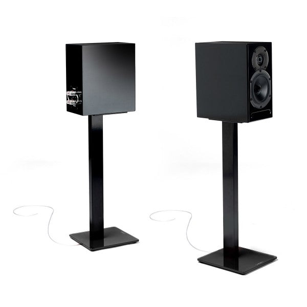 Esse ESSSTABK Contemporary Style Speaker Stands - Black