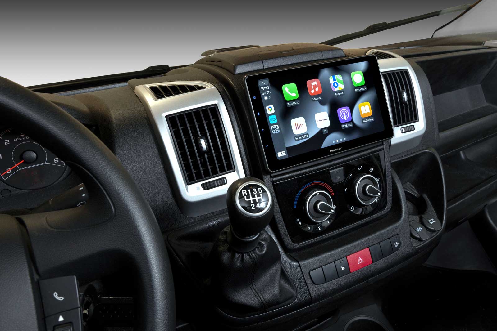 Pioneer SPH-EVO98DAB-D8 9" Apple Wireless CarPlay Wireless Android Auto with Bluetooth, DAB/DAB+, Spotify & Siri Eyes Free WebLink for Fiat Ducato Series 8