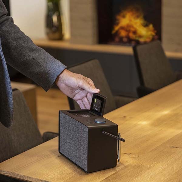 PURE Evoke Play Versatile Music System in Coffee Black