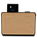 PURE Evoke Play Wood Edition DAB+, Bluetooth or FM Versatile Music System in Coffee Black