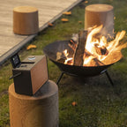 PURE Evoke Play Wood Edition DAB+, Bluetooth or FM Versatile Music System in Coffee Black