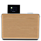 PURE Evoke Play Wood Edition DAB+, Bluetooth or FM Versatile Music System in Cotton White