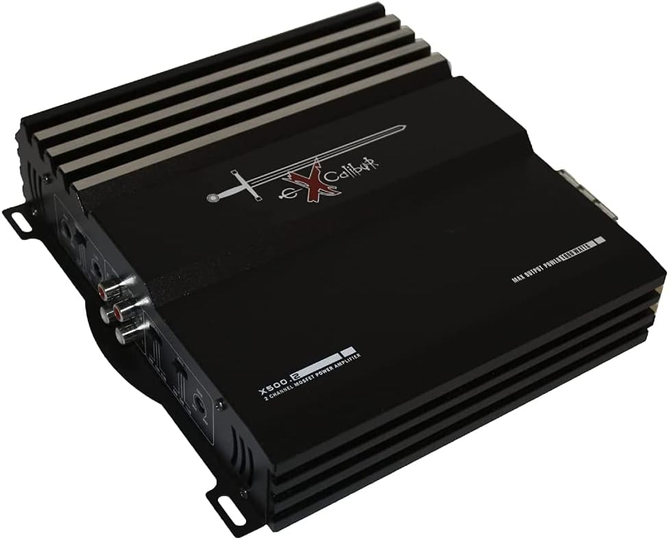 Excalibur X500.2 -  2 Channel Power 1000w Amplifier