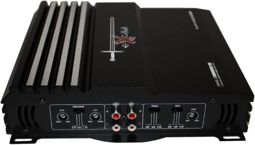 Excalibur X500.2 -  2 Channel Power 1000w Amplifier