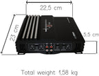 Excalibur X500.2 -  2 Channel Power 1000w Amplifier