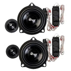Vibe Optisound BMW 4" 10cm 345 Watts 2 Way Component Door Speakers OEM Upgrade
