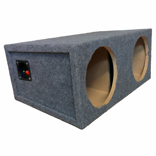 AVW DP10BX - Double Dual 10" Custom Ported box MDF enclosure for BMW 4 Series F33 F83 convertible Cabriolet