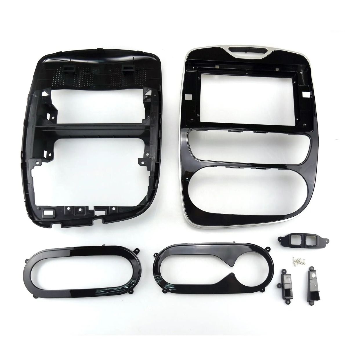 Renault Clio 2012-2016 (Gloss Black) Pro Install F9RT3K - 9" Pro Fitting Kit