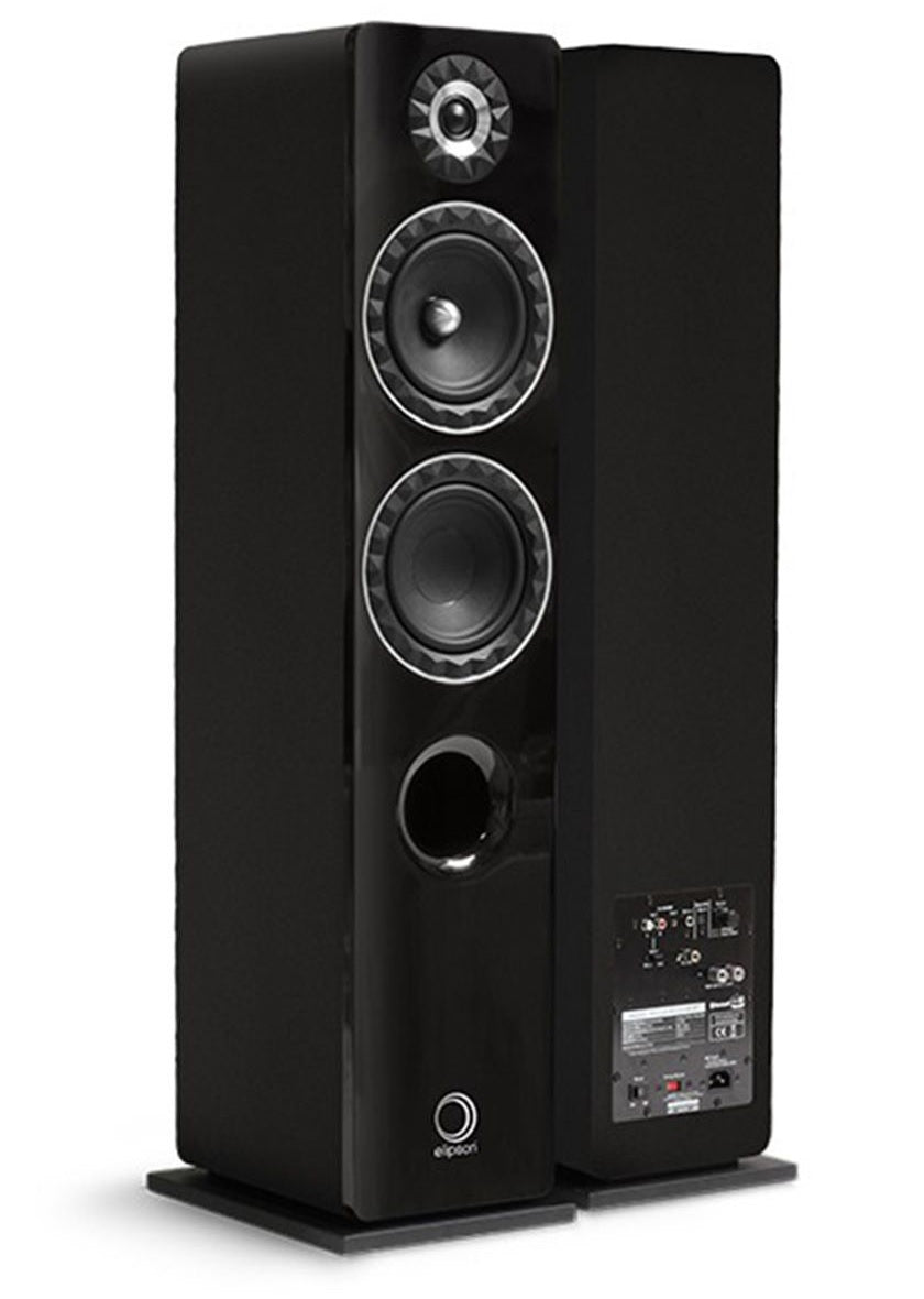 Elipson Prestige Facet 14F BT Floorstanding Active Speakers Black