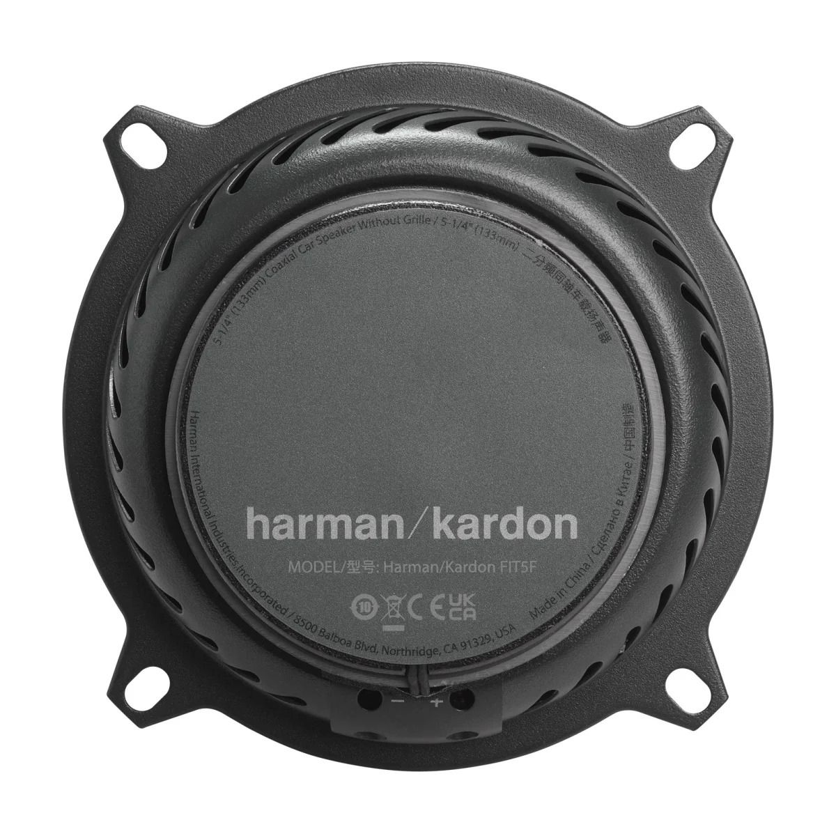 Harman Kardon FIT 5F Fit Series 130mm (5.25 inch)  Hi-Res 2-way Coaxial Car Speakers