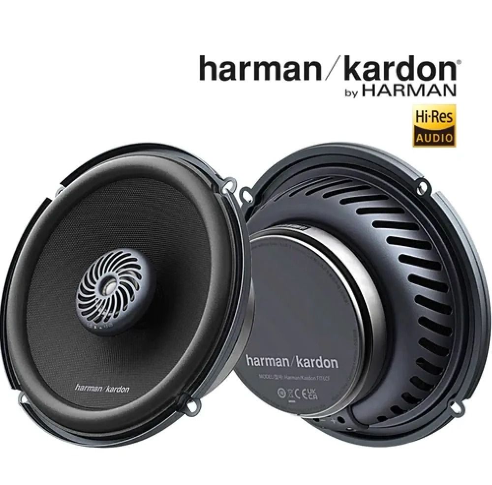 Harman Kardon FIT 6F Fit Series 2-Way 6.5 Inch Hi-Res Coaxial Speakers