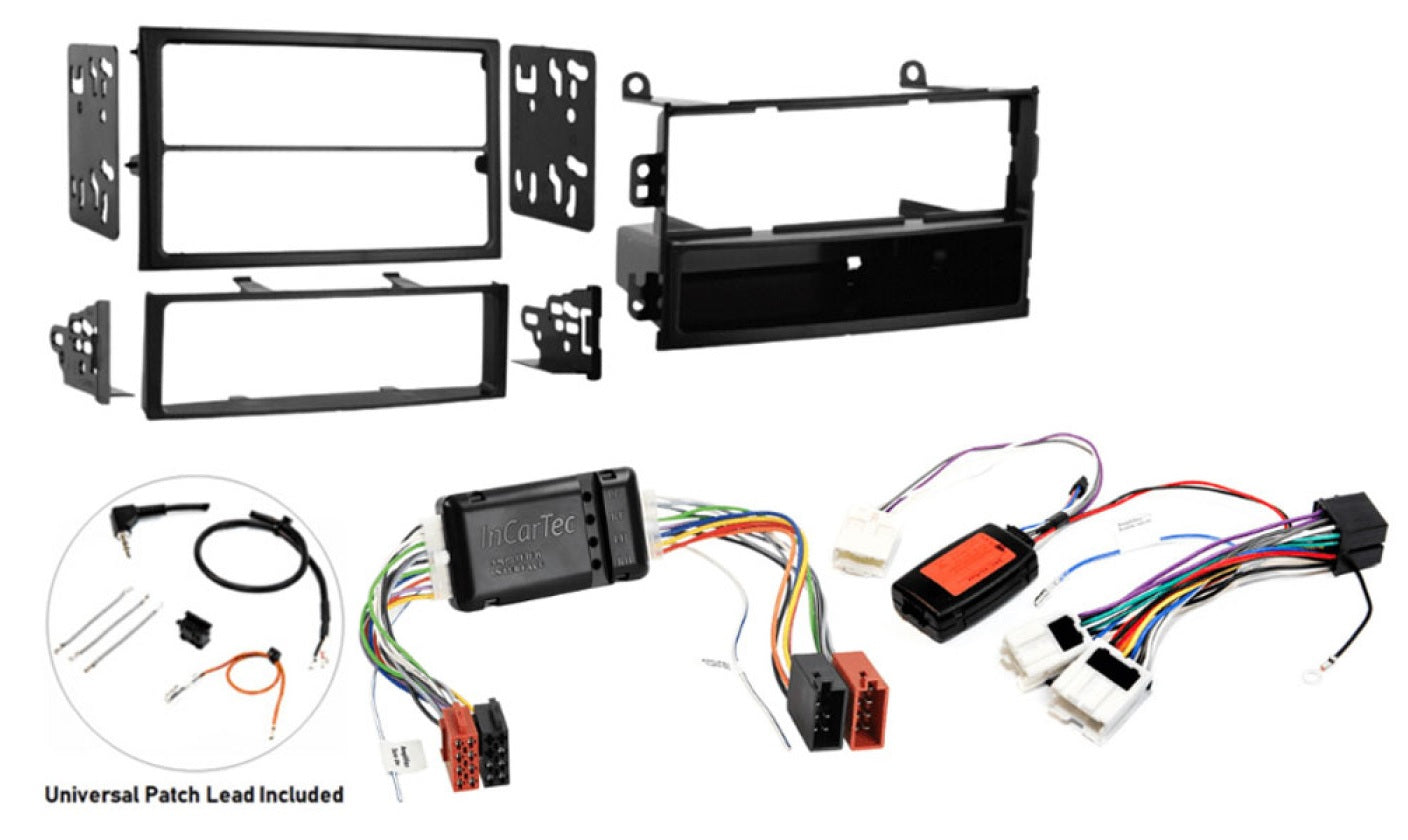 InCarTec FK-229-BOSE Nissan 350Z (2003-2010) Car Audio Stereo Upgrade Fitting Kit (BOSE AUDIO)