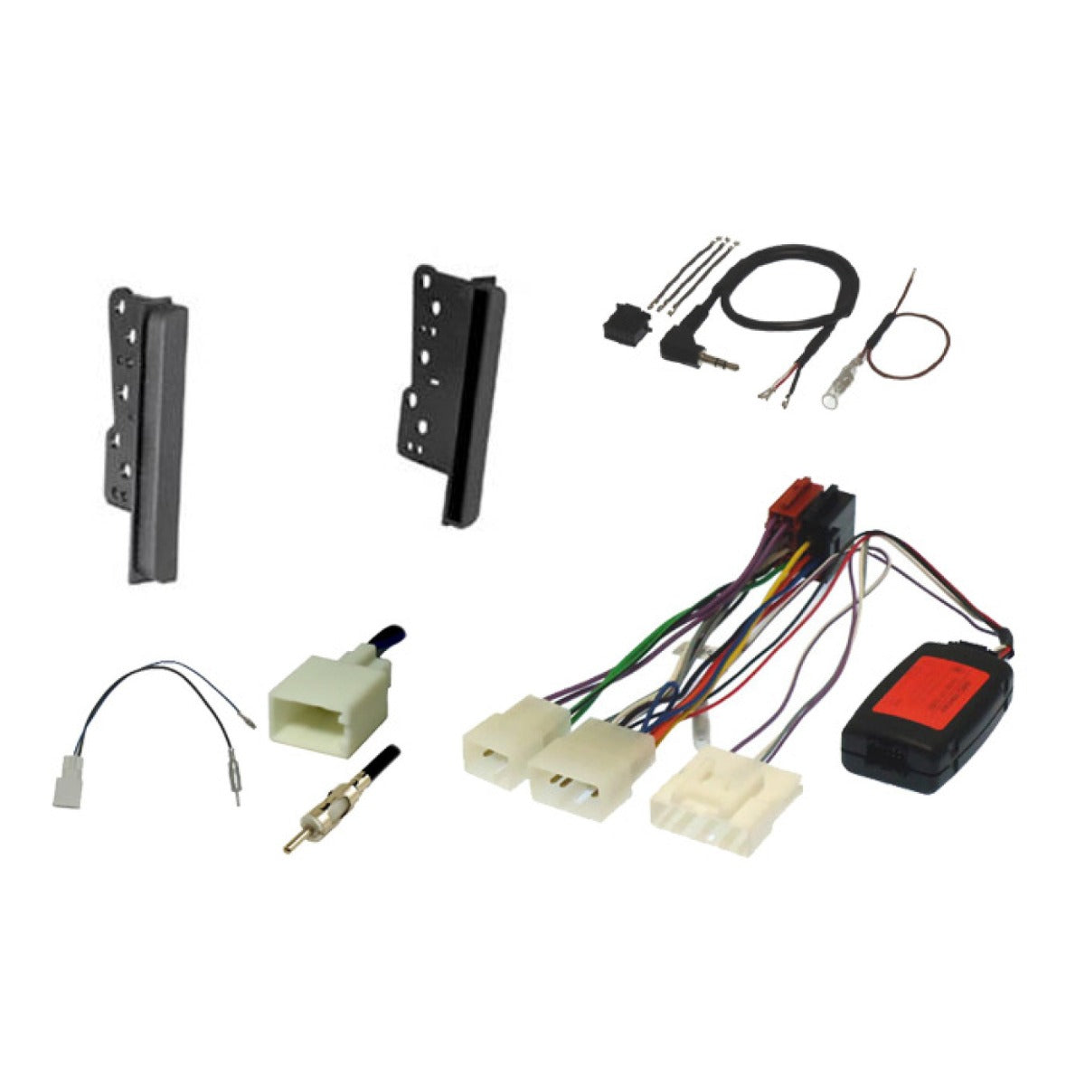 Toyota Avensis 2015 Onwards Land Cruiser J200 2018 Onwards Double DIN car stereo upgrade fitting kit FK-282-2
