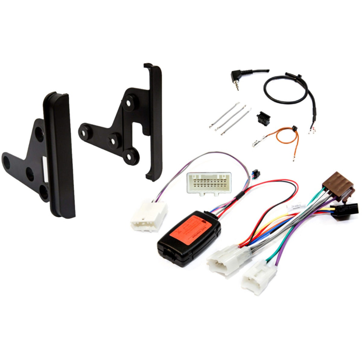Toyota Alphard, Hiace, Hilux, IQ, RAV4, Urban Cruiser Double DIN car stereo upgrade fitting kit with Steering Wheel Controls FK-282