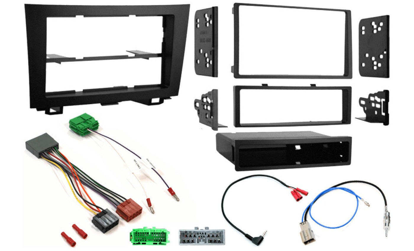 Honda CR-V (2007-2011) OEM NAV (Type2VNO) Single/ Double DIN fitting kit (RESISTIVE PROGRAMMABLE) FK-330-NAV-RES