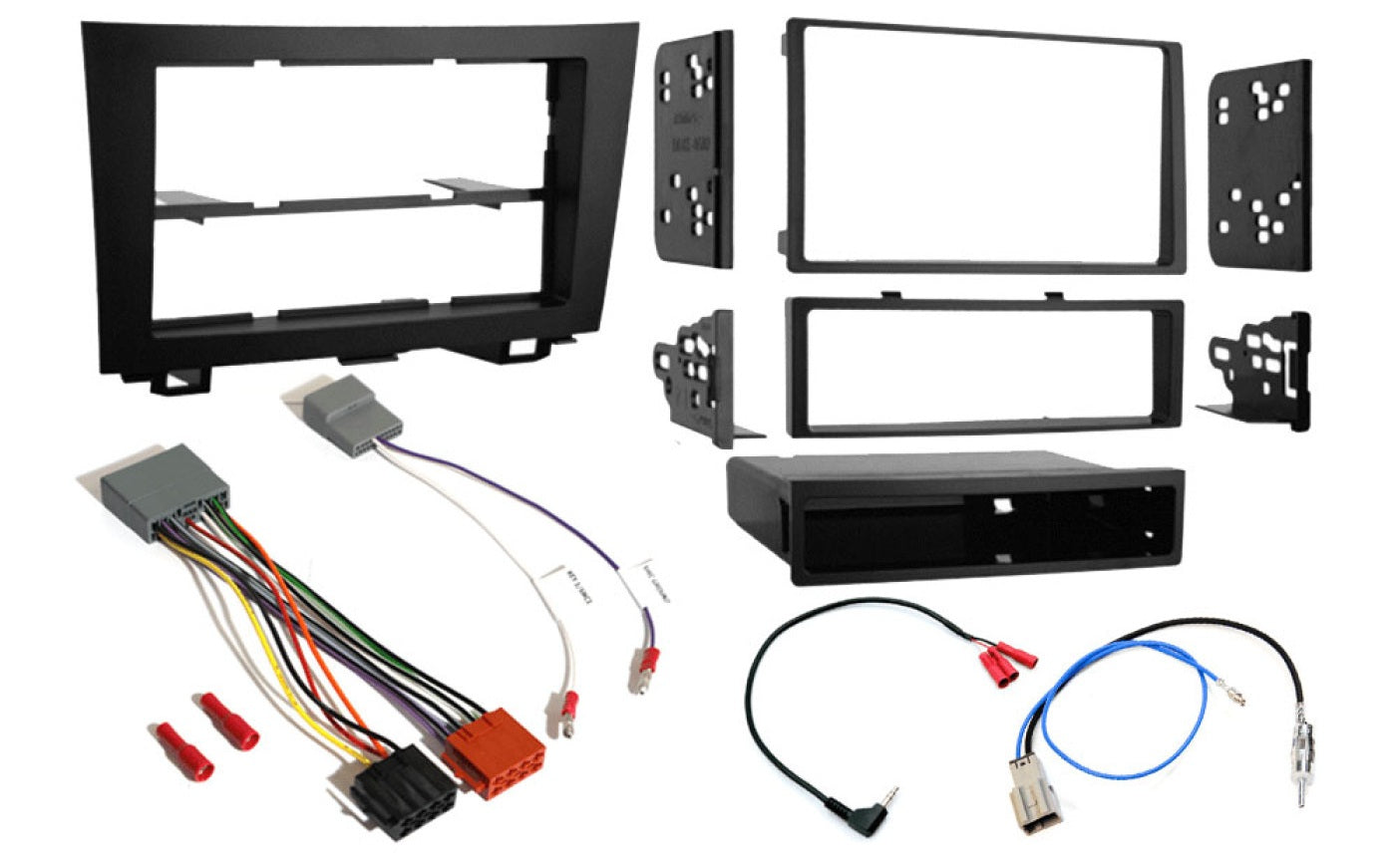 Honda CR-V (2007-2011) Single/ Double DIN car stereo upgrade fitting kit (RESISTIVE PROGRAMMABLE) FK-330-RES