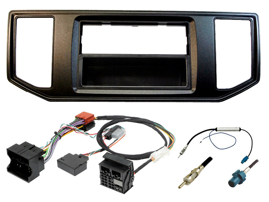 VW Crafter, Grand California, MAN TGE  2017 onwards Complete Single Din Facia Kit with CAN ignition FK-399