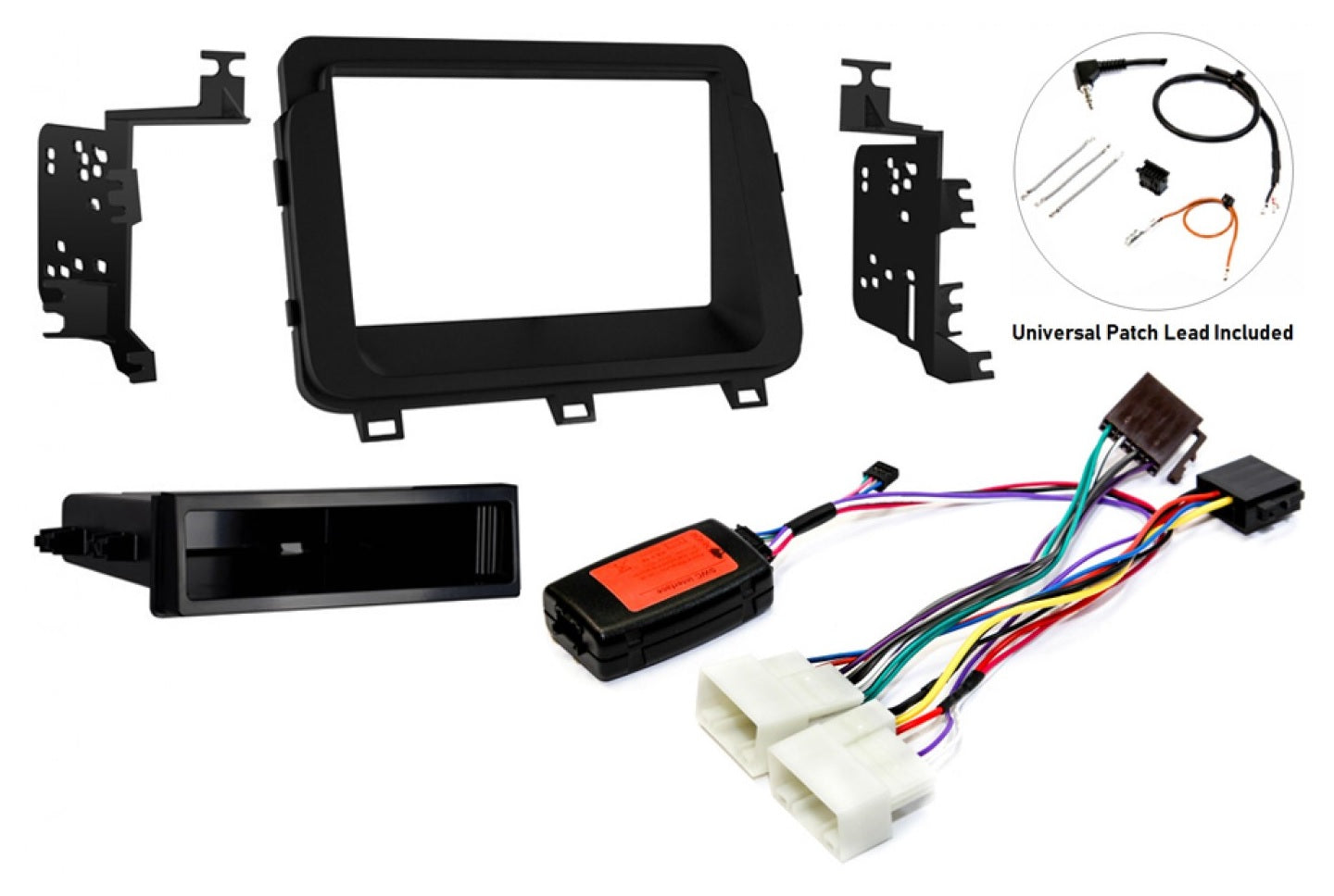 Kia Optima 2014-2015 complete Single/Double DIN stereo upgrade fitting kit (BASIC AUDIO) FK-584