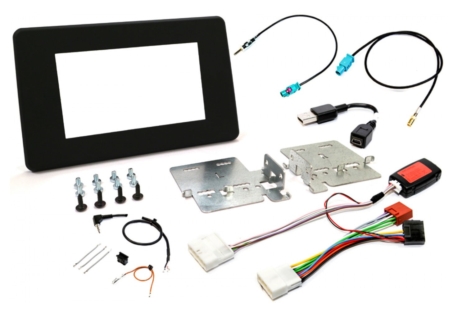 Renault Master, Nissan NV400, Vauxhall Movano (2020>) Double DIN stereo fitting kit (BASIC AUDIO) FK-641