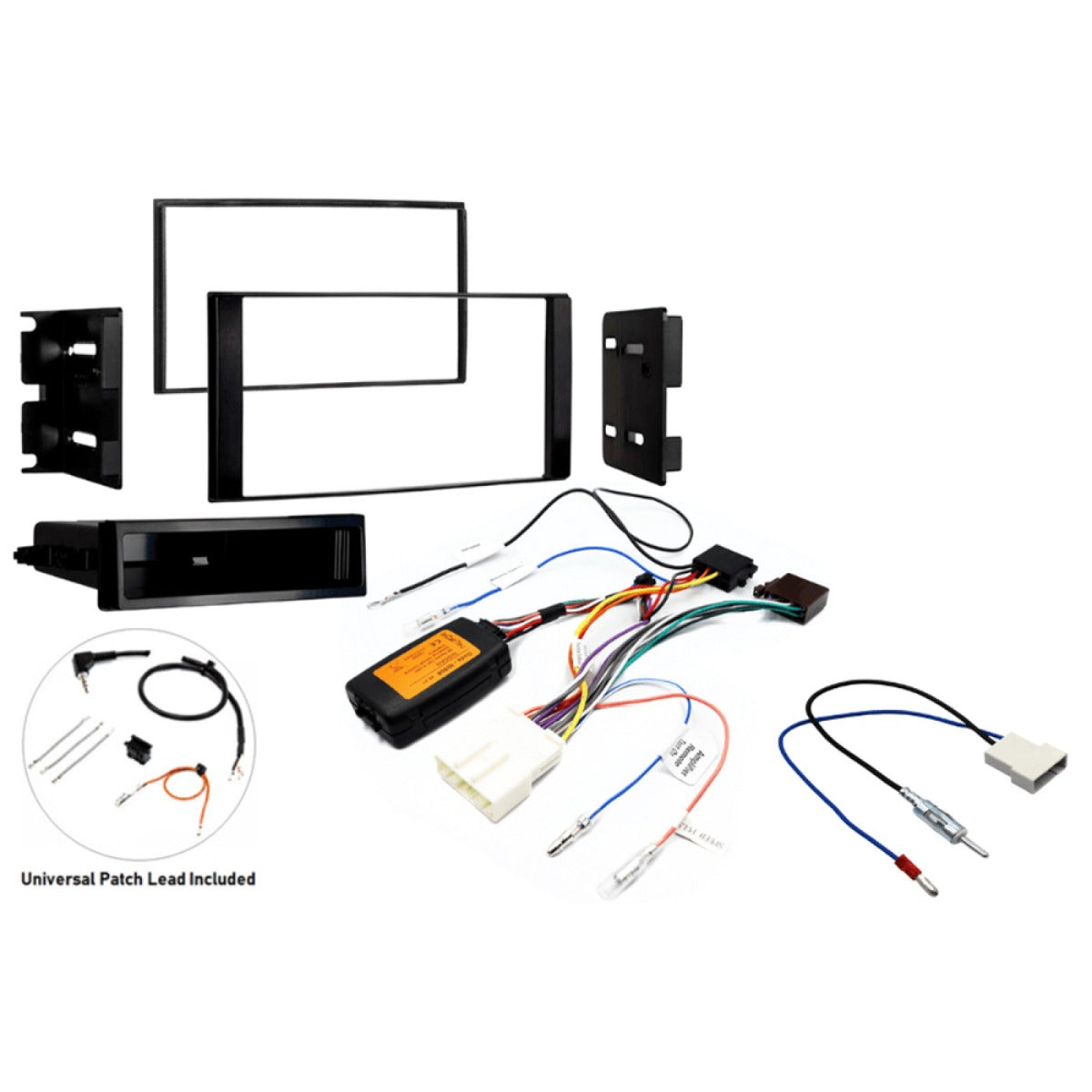 Nissan NV200 (2010-2019) Single/ Double DIN stereo upgrade fitting kit (WITH STEERING CONTROLS) FK-644-SWC