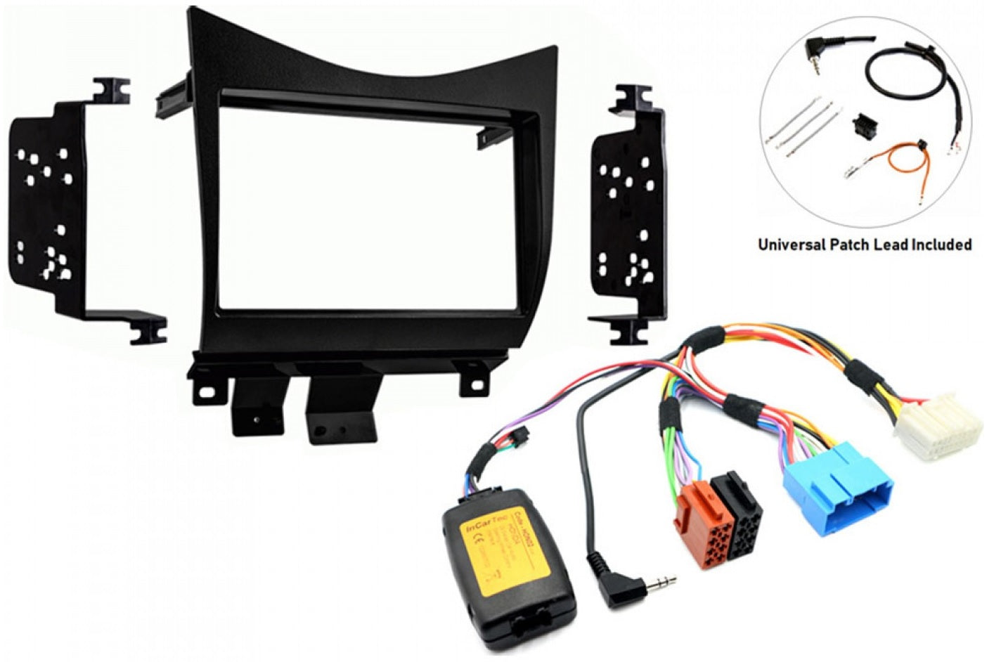 Honda Accord, Acura TSX (2003-2008) complete Double DIN stereo upgrade fitting kit FK-649