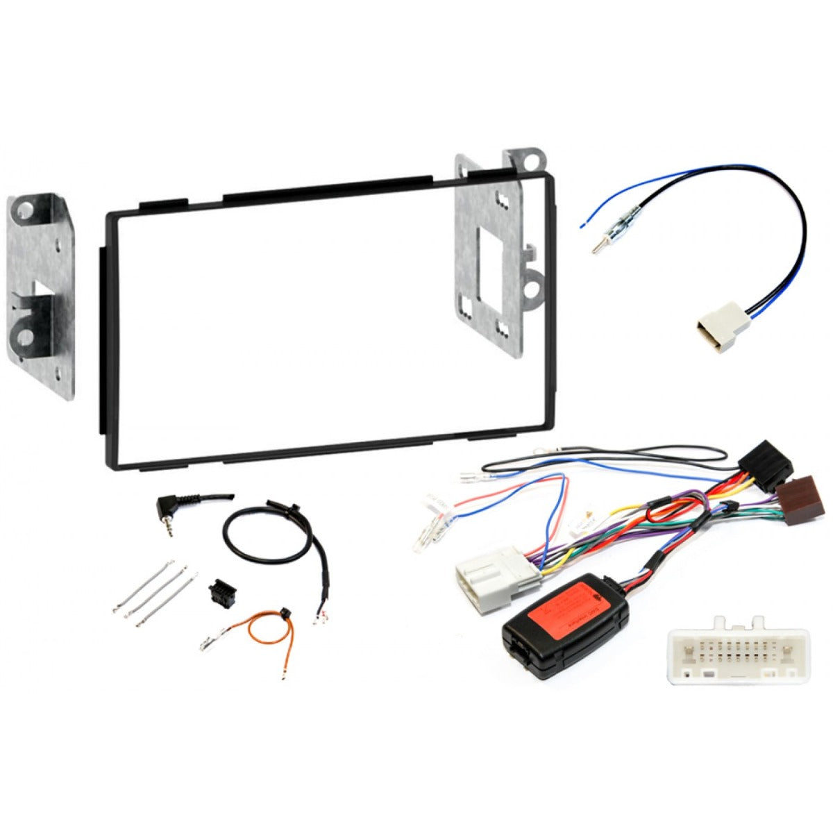 Nissan Qashqai (2007-2013) complete Double DIN stereo upgrade fitting kit (MATT BLACK) FK-685