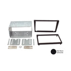 Vauxhall, Opel, Holden (Pre 2006/ ISO) Double DIN car stereo fitting kit (MATT BLACK/ WITH SWC) FK-700-ISO-SWC