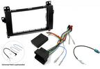 Mercedes A, B-Class  (Comand APS NTG2.5) Double DIN stereo upgrade fitting kit with steering controls (QUADLOCK) FK-711-NTG2.5