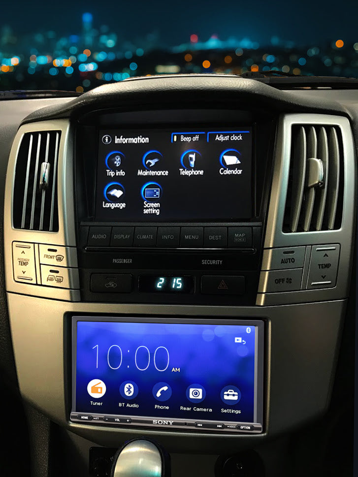 Lexus RX Series 2004-2009 Double or Single Din Stereo Upgrade Fitting Kit FK-796-ML1