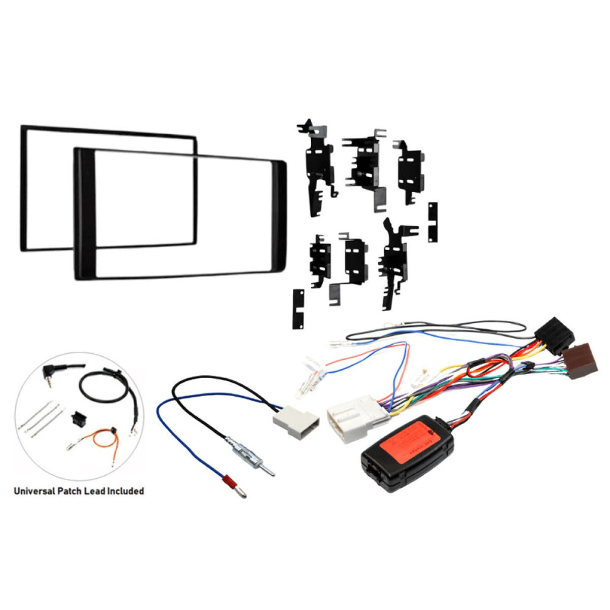 Nissan Juke (2010-2014) Double DIN stereo upgrade fitting kit (WITH STEERING CONTROLS) FK-797-SWC