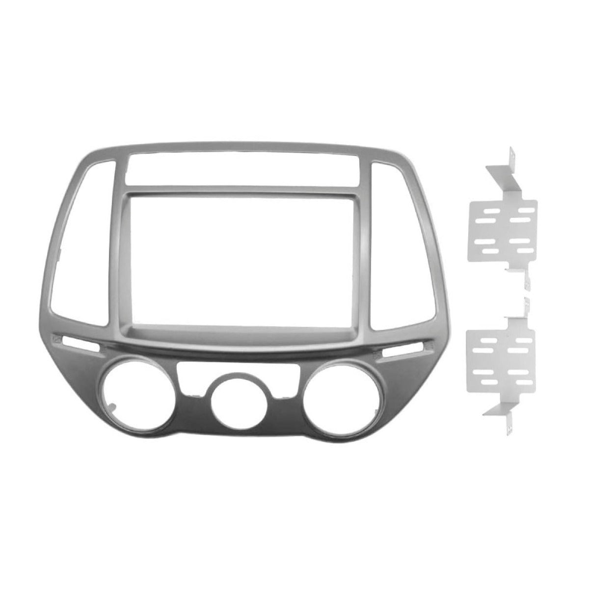 InCarTec FK-801-SWC Hyundai i20 (2012-2014) Double DIN Stereo Fitting Kit (Manual air Controls)