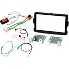 Dacia Duster (2017 onwards) Complete Double DIN stereo upgrade fitting kit (MATT BLACK) FK-804-A