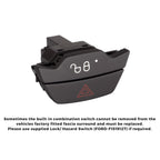 Ford C-Max (2010-2019) Kuga (2013-2019) Double DIN stereo upgrade fitting kit (WITH SWC/PDC/SWITCH) FK-892-SWITCH