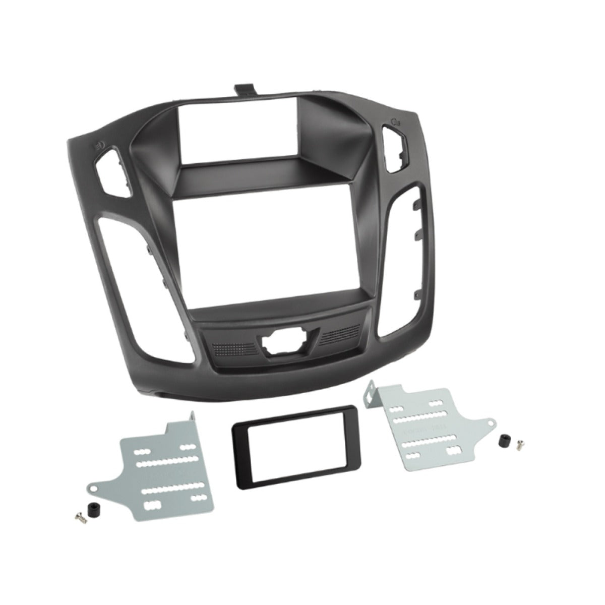 Ford Focus Mk3 C346 (2011-2015) Double DIN stereo upgrade fitting kit (WITH SWC and PDC) FK-893-PDC