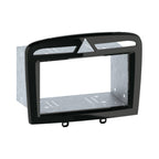 Peugeot 308 (2008-2013) Double DIN car stereo upgrade fitting kit (PIANO BLACK WITH SWC and PDC) FK-915/3-PDC