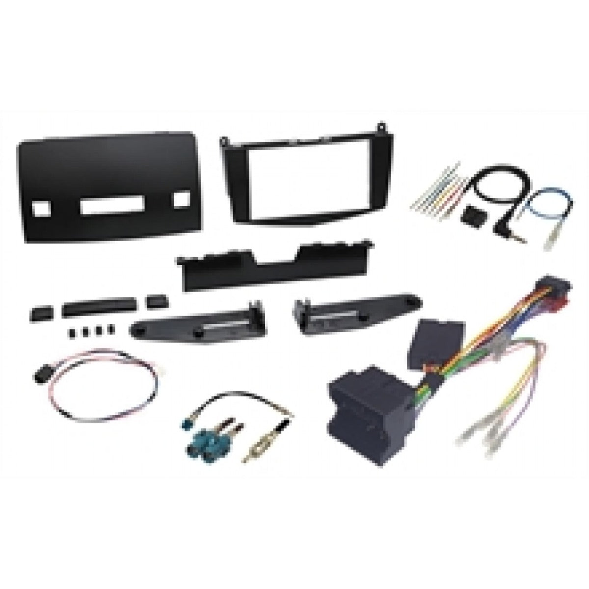 Mercedes C-Class W204 (2007-2011) Double DIN stereo upgrade fitting kit (WITH SWITCHES) FK-921/1
