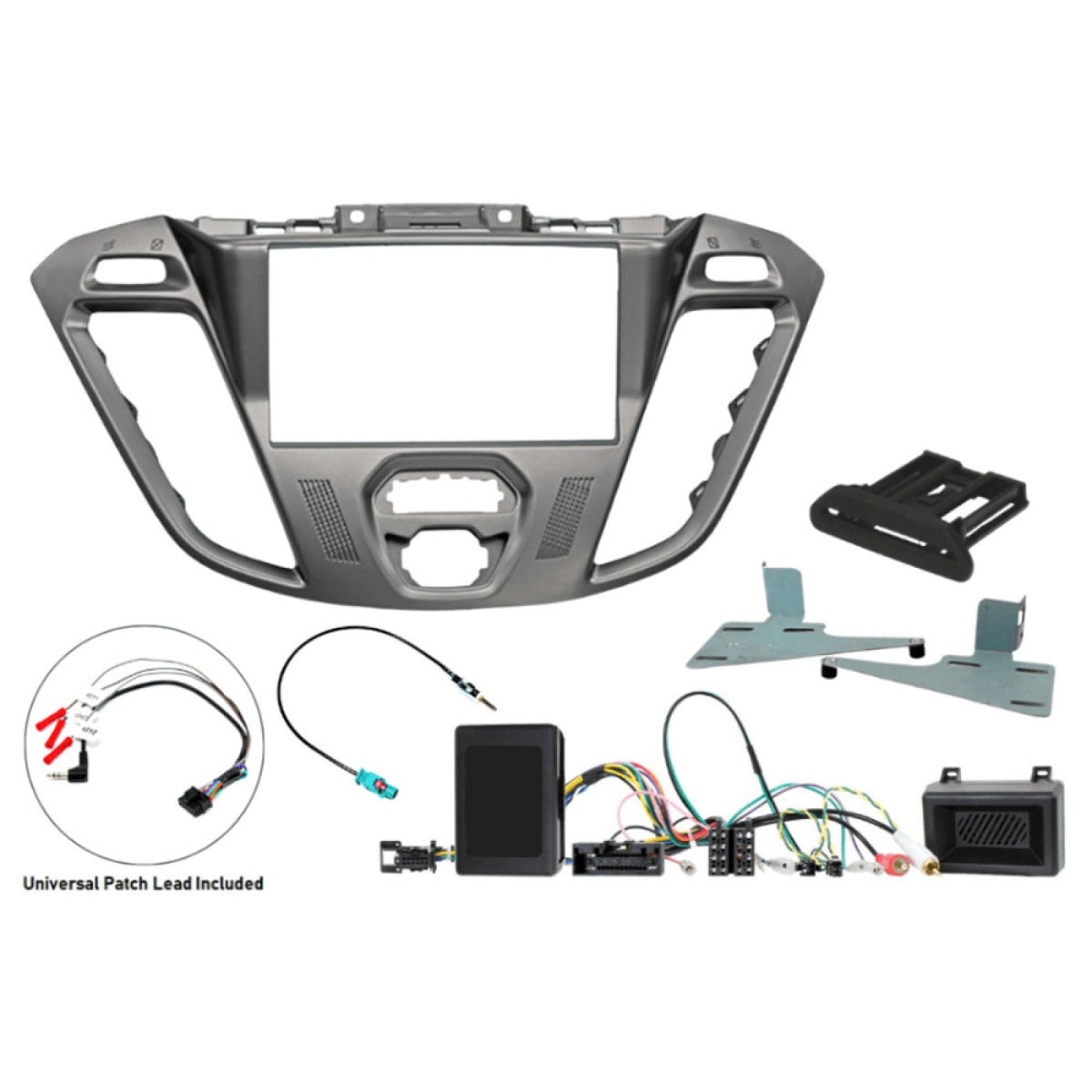 Ford Transit Custom (12-18) Double DIN car stereo fitting kit (WITHOUT DISPLAY/ BASE MODEL) FK-9261/1